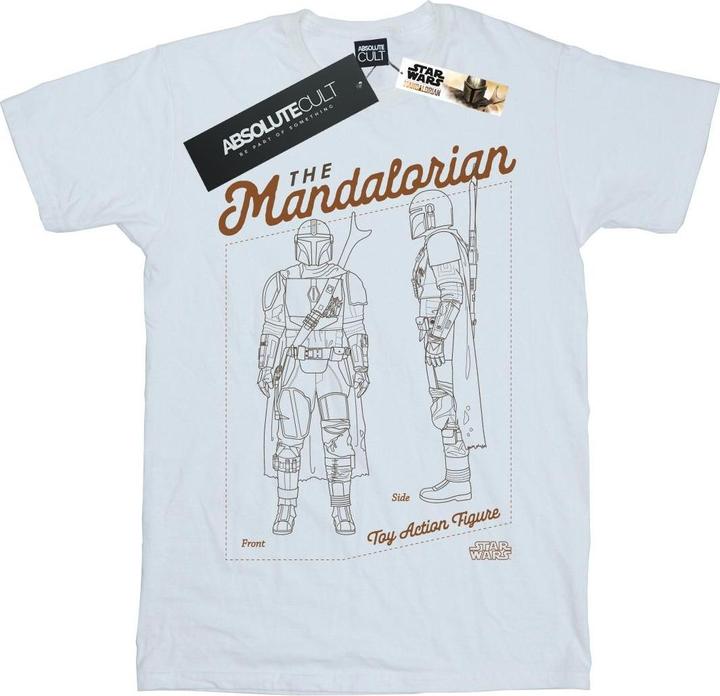 Star Wars The Mandalorian Action Figure TShirt (S)