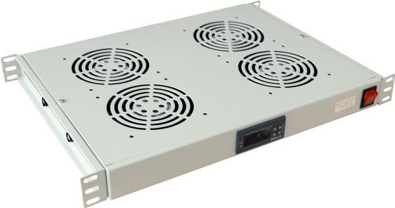 Produktbild Allnet Zubehör Rack Lüftertafel Grau