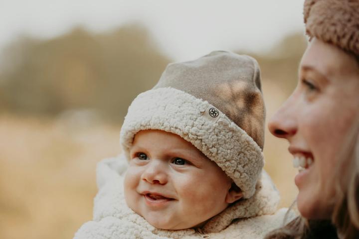 Actual product image Cloby Teddy Cap / Baby Cap