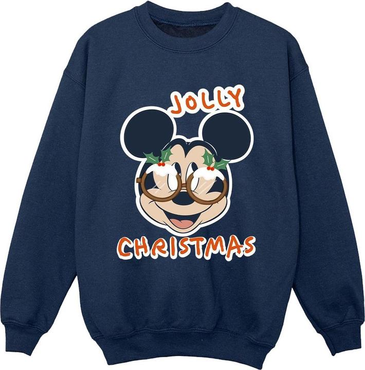 Immagine prodotto Disney Mickey Mouse Jolly Christmas Glasses Felpa Ragazzi (116)