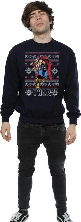 Actual product image Mens Thor Fair Isle Sweatshirt (S)