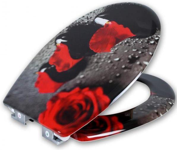 Actual product image Woltu WC-Sitz Rose
