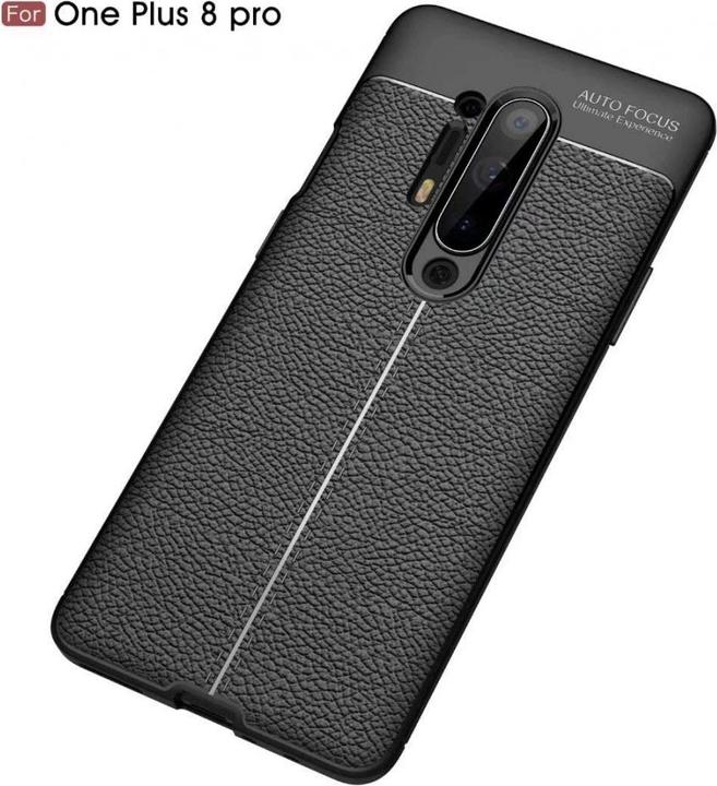 Actual product image Screenguard OnePlus 8 Pro Sleeve Leather Design TPU Cover (OnePlus 8 Pro)