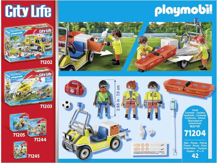 Image du produit Playmobil 71204 Caddie de sauvetage (71204, Playmobil City Life)