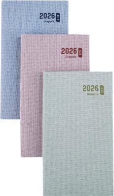 Image du produit Brepols Agenda Interplan Toile O. 23 620659960 ass., 1W/2S, 9x16cm (90 x 160 mm, Allemand, Néerlandais)
