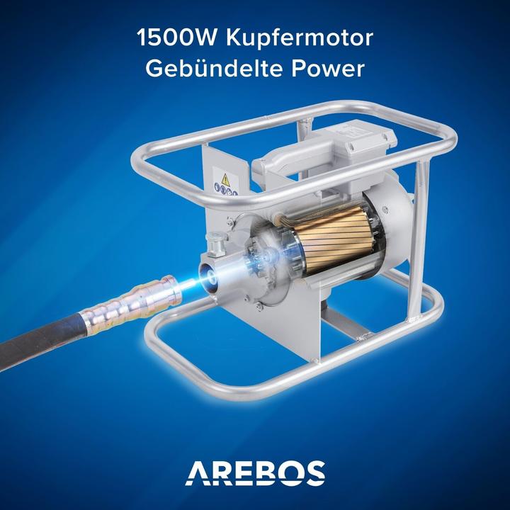 Immagine prodotto Arebos Vibratore per calcestruzzo