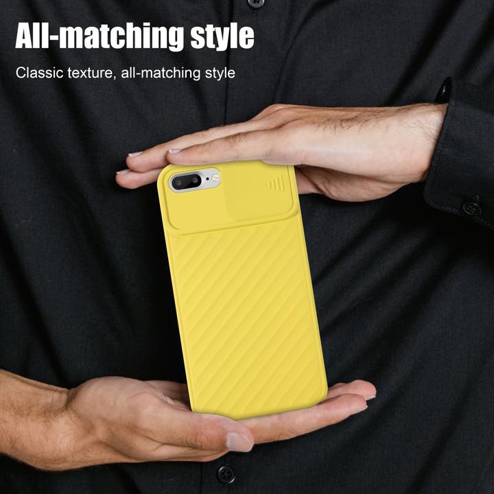 Immagine prodotto Cadorabo Cover in TPU con protezione della fotocamera (Apple iPhone 7 Plus, Apple iPhone 7s Plus)