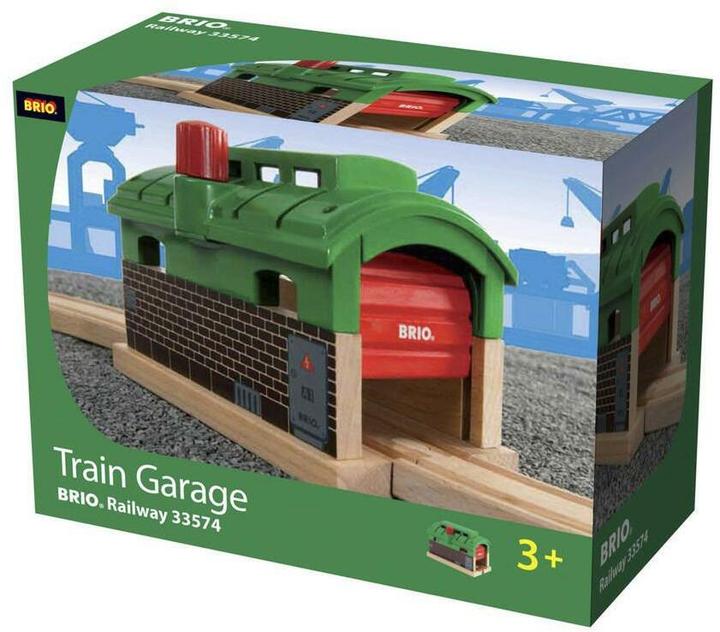 Image du produit Brio Remise à locomotives avec porte roulante