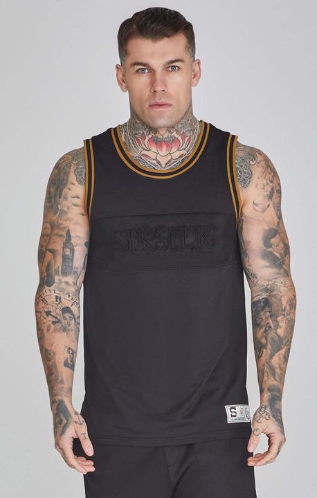 Produktbild Siksilk Top Basketball Vest in Black (M)
