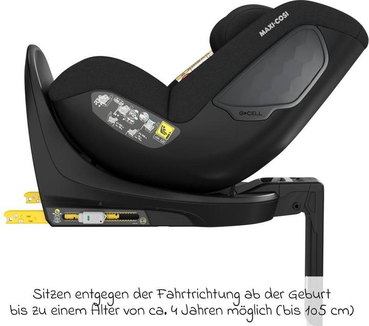 Produktbild Maxi-Cosi Mica Eco I-Size Authentic Black (Reboarder, ECE R129/i-Size Norm)