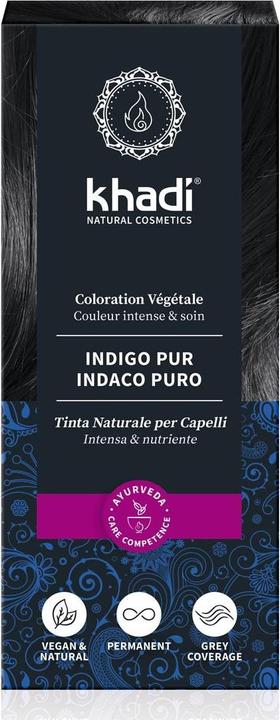 Immagine prodotto Khadi Tintura per capelli vegetale Indaco puro (Indaco)