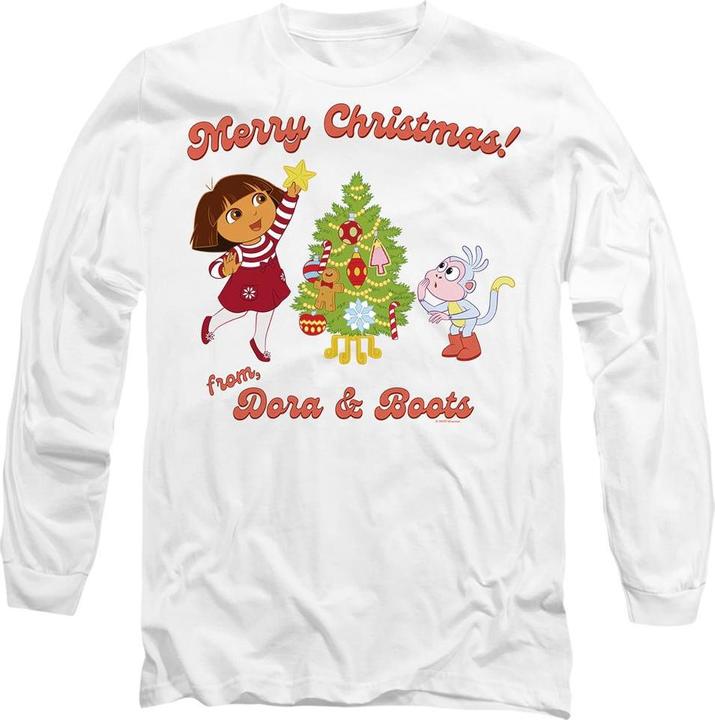 Produktbild Dora The Explorer Happy Holidays TShirt (S)