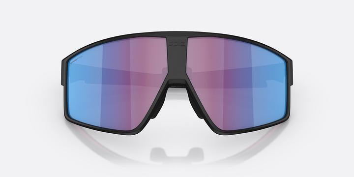 Actual product image Bliz P002S (Matt Black, Nano Optics Nordic Light Begonia - Violet w Blue Multi)