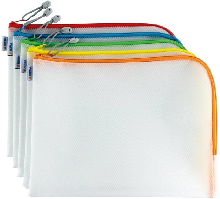 Actual product image HERMA A5 zip pocket