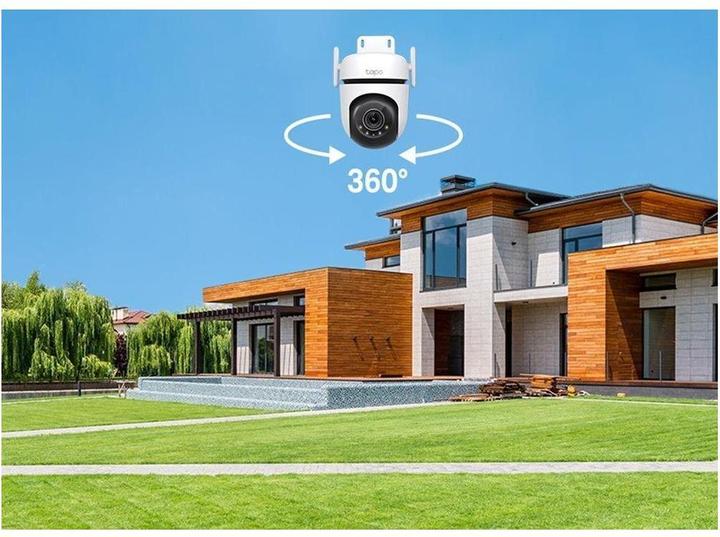 Produktbild TP-Link Tapo C520WS 4MP 360° Outdoor Kamera MicroSD (2560 x 1440 Pixels)