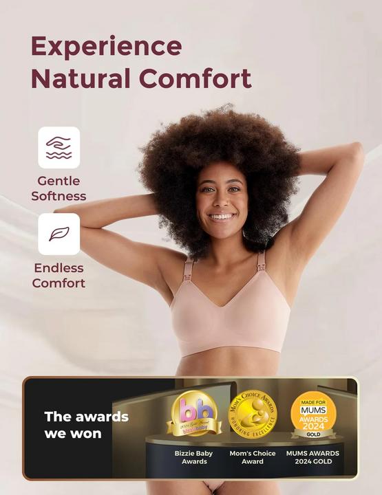 Image du produit Momcozy Nursing Bra Beige M (M)