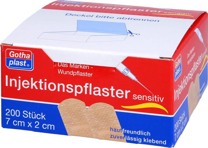 Actual product image Gothaplast Injection plaster sensitive 7cmx2cm, 200 pcs PFL (200 x)