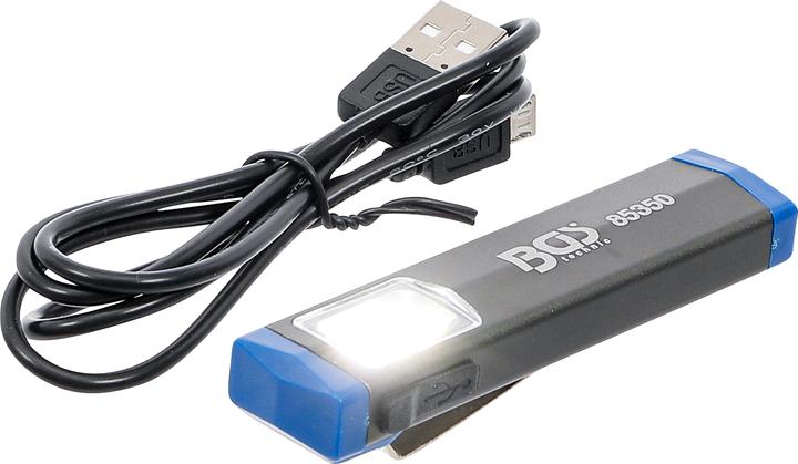 Immagine prodotto BGS Mini torcia da lavoro in alluminio a COB-LED (300 lm)