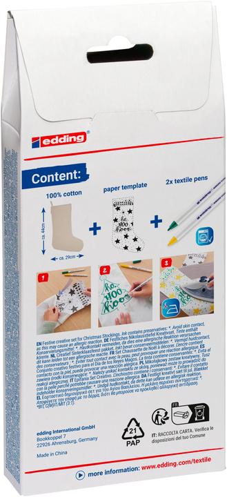 Immagine prodotto Edding Set di Babbo Natale