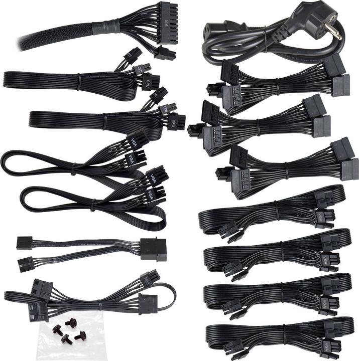 Actual product image EVGA Power supply 1000 GQ 1000 W, 80 PLUS Gold, fully modular (1000 W)