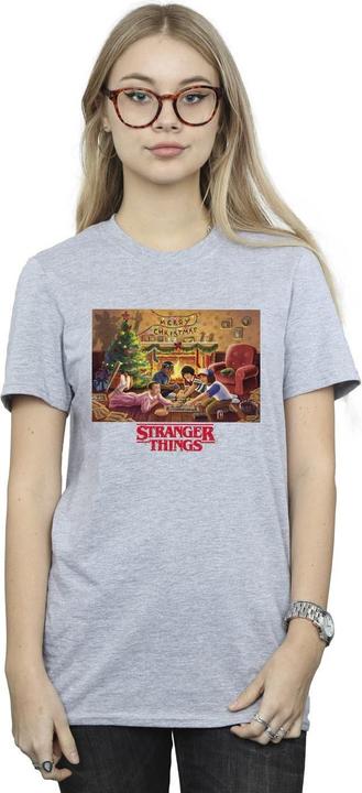 Produktbild Netflix Stranger Things Christmas Gathering TShirt (L)