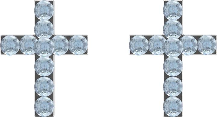 Immagine prodotto Studex Sensitive Ear Studs Croce Acquamarina (Acciaio inossidabile)