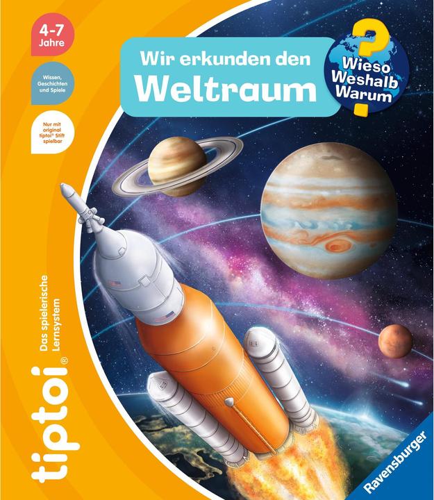 Produktbild Ravensburger Wieso? Weshalb? Warum? Wir erkunden den Weltraum (Deutsch, Heike, Tober, 2024)