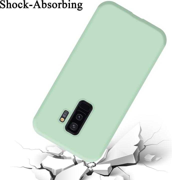 Actual product image Cadorabo TPU Liquid Silicone Case Cover (Samsung Galaxy S9+)