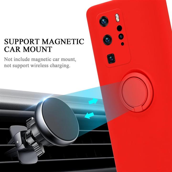 Produktbild Cadorabo TPU Liquid Ring Silicone Case Hülle (Huawei P40 Pro+)