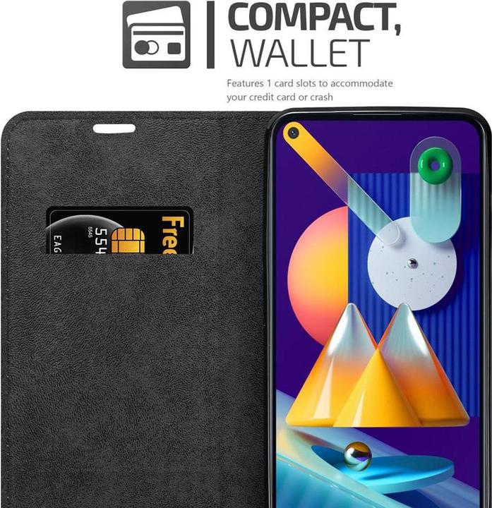 Produktbild Cadorabo Book Invisible Magnet Cover (Samsung Galaxy A11, Samsung Galaxy M11)
