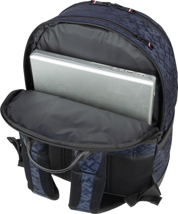 Actual product image Tommy Hilfiger Laptop Backpack TH Elevated 1985 Backpack Monogram SP23