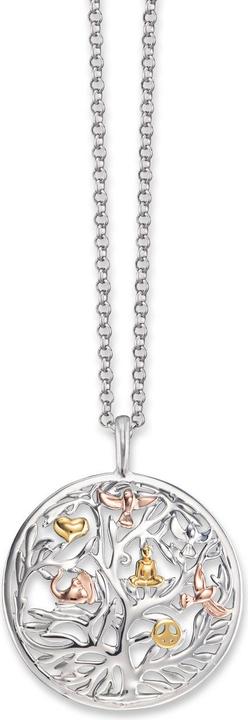 Actual product image Engelsrufer Necklace tree of life (925 silver rhodium-plated, 50 cm)