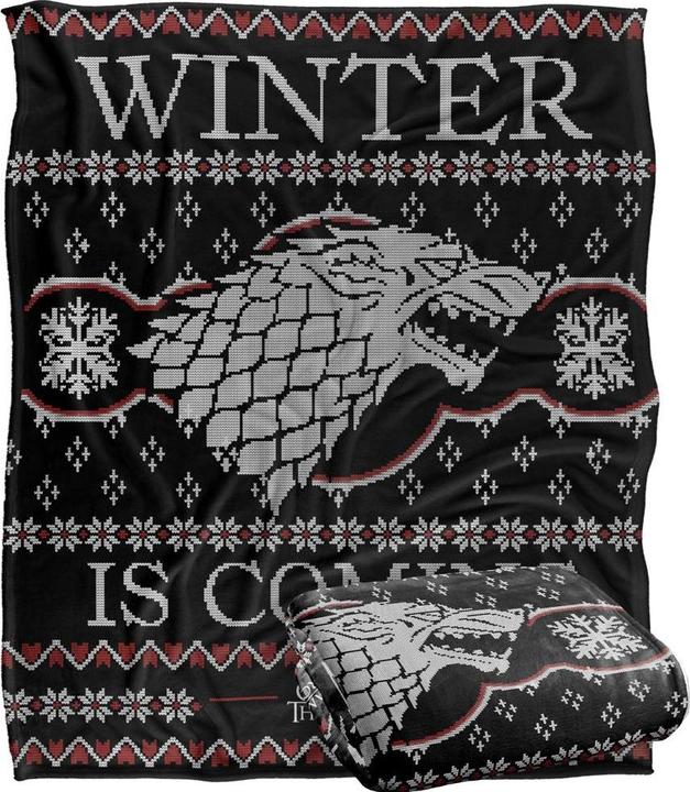 Game of Thrones Decke Winter Is Coming Fair Isle (152 x 127 cm)