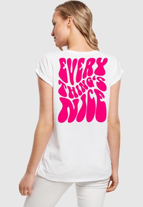 Produktbild Mister Tee MisterTee Everything Is Nice Ladies Extended Shoulder Tee - 195243 (XL)