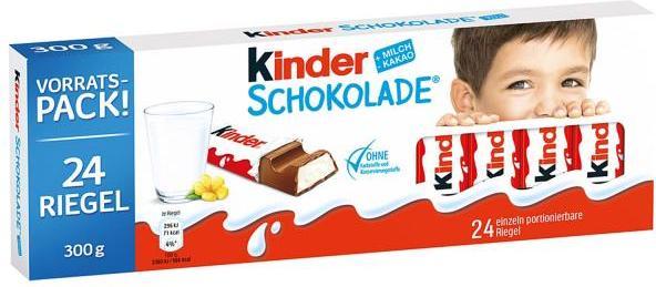Kinder Schokolade T24 (300 g)