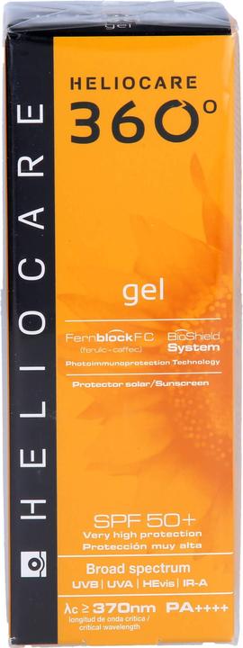Produktbild Heliocare 360° gel SPF 50+ Gel (Sonnencreme, SPF 50, 50 ml)