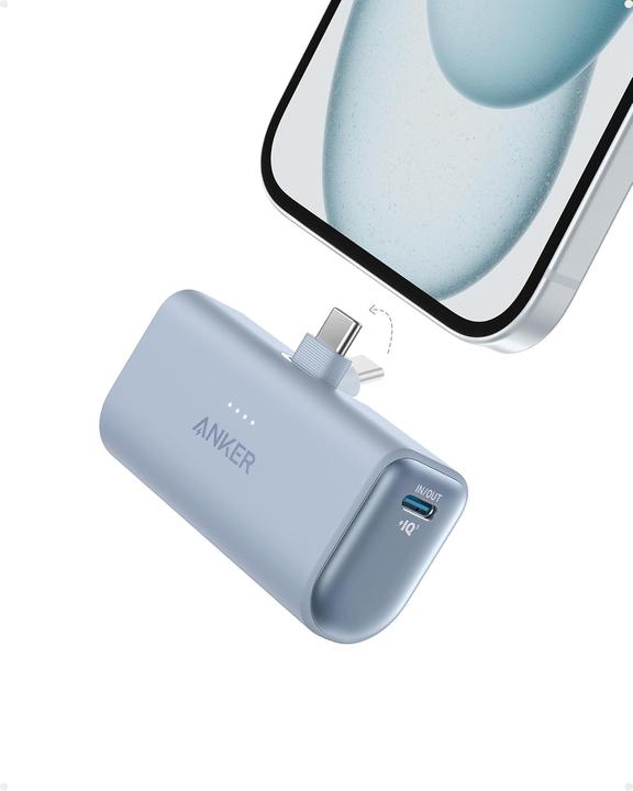 Produktbild Anker Batterie externe USB Nano - 5000mAh 22,5W (Bleu) (5000 mAh, 22.50 W)