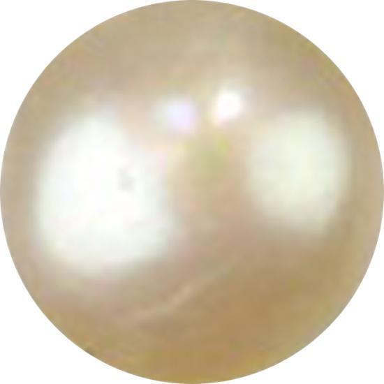 Image du produit Star Piercing Boule perle blanche (Organique, sans laiton)