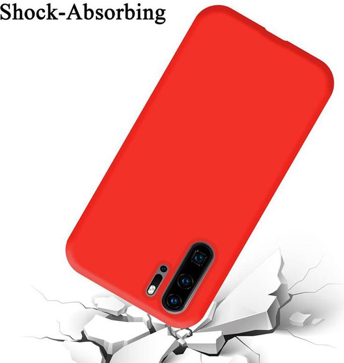 Actual product image Cadorabo TPU Liquid Silicone Case Cover (Huawei P30 Pro)