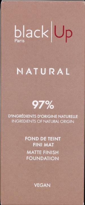 Actual product image Black Up Mat Finish Foundation (#03)
