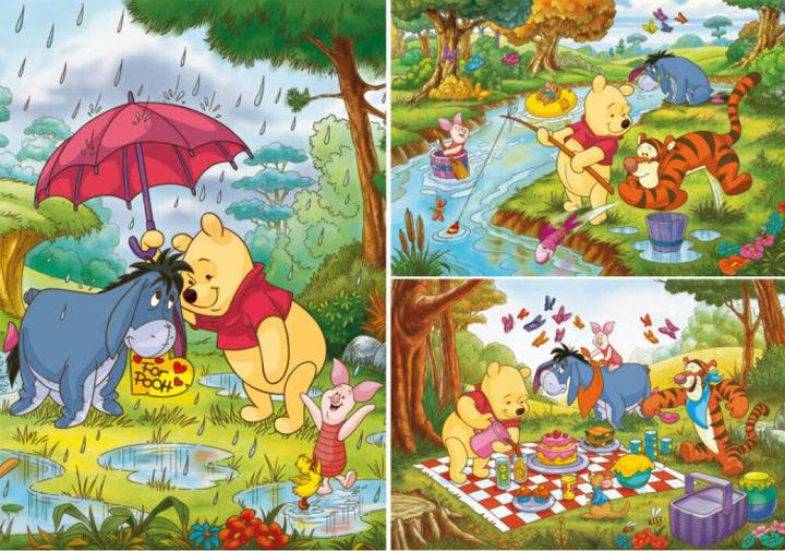 Produktbild Clementoni Puzzle Winnie the Pooh 3x48 tlg. (48 Teile)