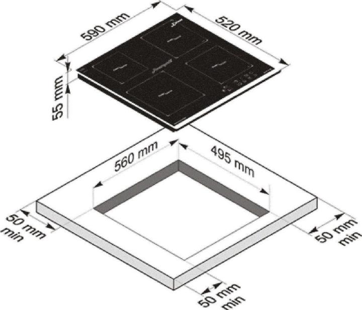 Actual product image Kaiser EH 6337 + KCT 67 FI LaPerle