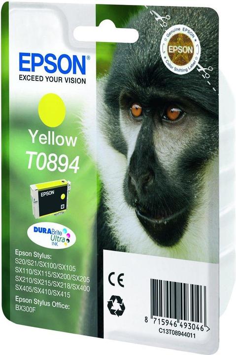 Actual product image Epson T0894 DuraBrite Ultra (Y)