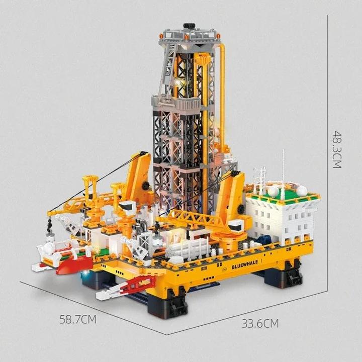 Produktbild Jie Star Blue Whale I - Bohrinsel
