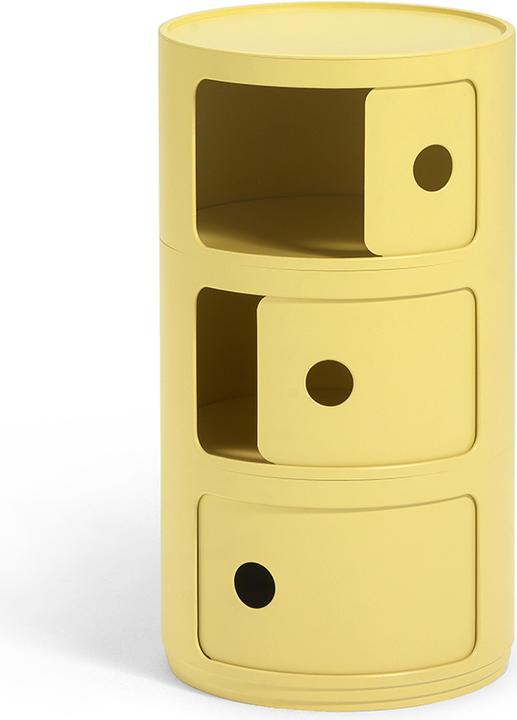 Kartell Meubles de conteneurs biologiques Componibili (32 x 32 x 58,5 cm)