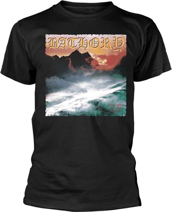 Actual product image Cdon Unisex Adult Twilight Of The Gods Back Print T-Shirt (S)