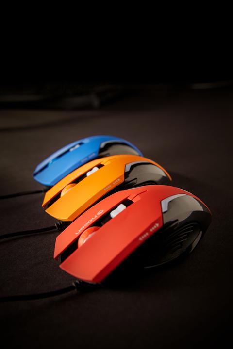 Produktbild Nacon Gaming GM-105 Maus Linkshändig USB Typ-A Optisch 2400 DPI (Kabelgebunden)