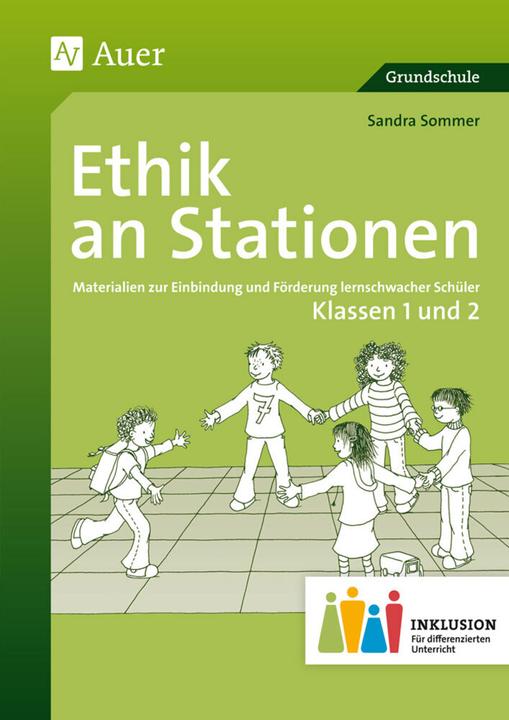 Immagine prodotto Ethik an Stationen 1-2 Inklusion (Tedesco, L'estate di Sandra, 2015)