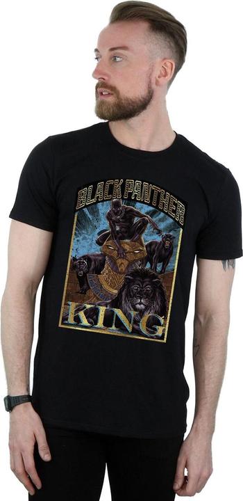 Actual product image Mens Black Panther Homage T-Shirt (S)