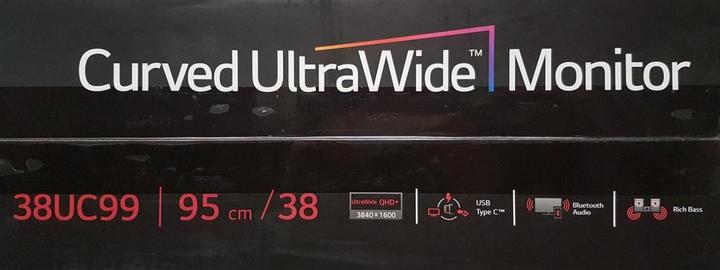 Actual product image LG 38uc99-W (3840 x 1600 pixels, 37.50")